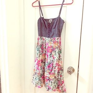 Floral Midi Summer Dress